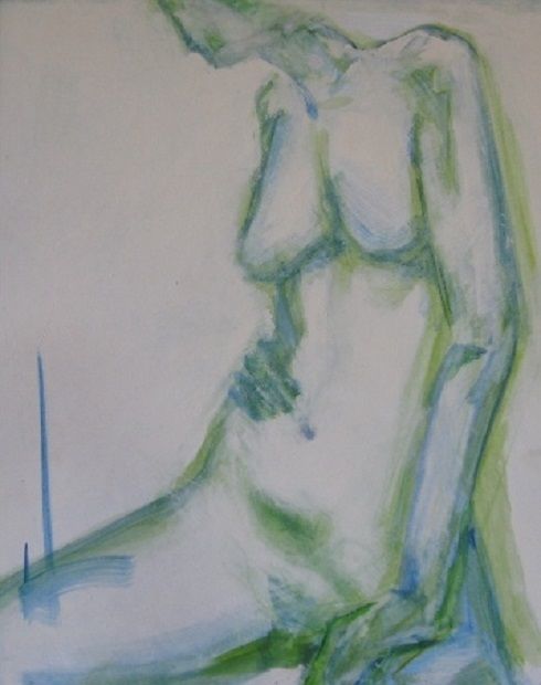 Painting titled "Be Real FNP67" by Richard Herr, Original Artwork, Acrylic