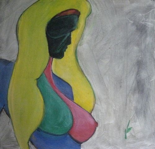Painting titled "FNP72" by Richard Herr, Original Artwork, Acrylic