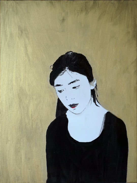 Painting titled "xiaolin-jesse-waugh…" by Jesse Waugh, Original Artwork