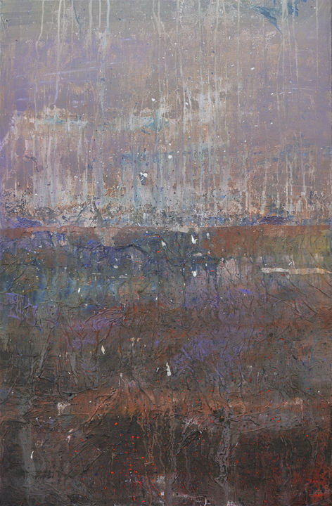 Peinture intitulée "Sans Titre 18" par Arnaud Gautron, Œuvre d'art originale, Acrylique