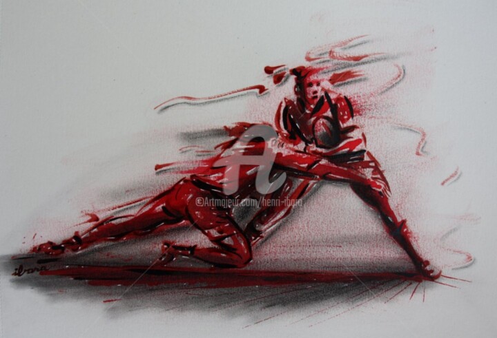 Rugby N°40 图画, 11.8x16.5 in