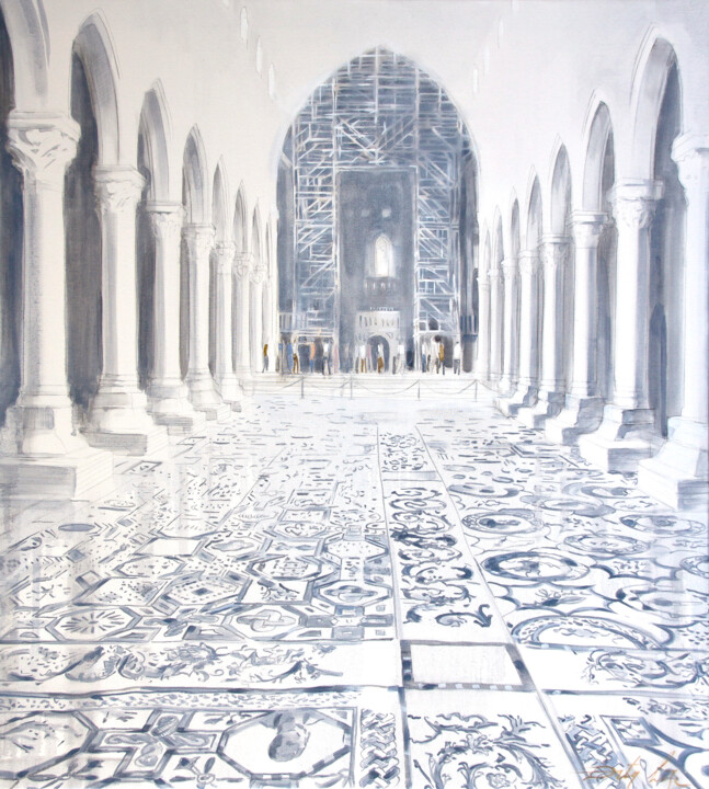 Peinture intitulée "Heritage" par Dita Lūse, Œuvre d'art originale, Huile