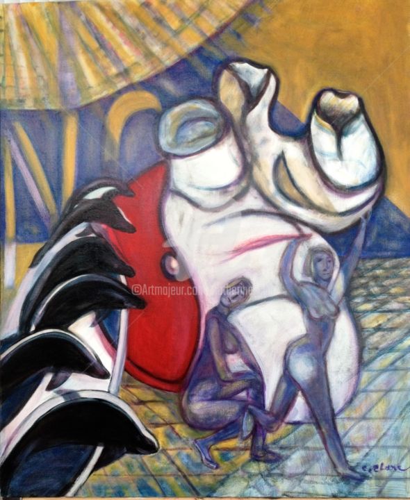 绘画,  25.6x21.3 in 