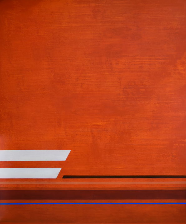 Painting titled "Lines 70's ** séri…" by Pascal Buffard, Original Artwork