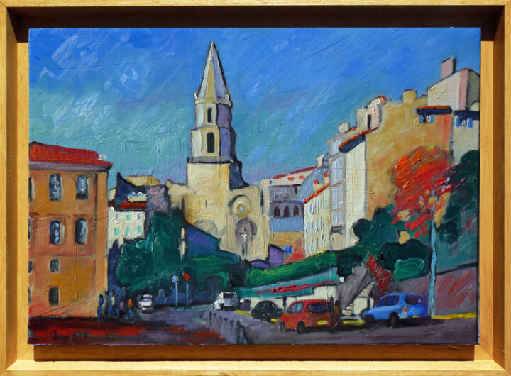 Work presented framed