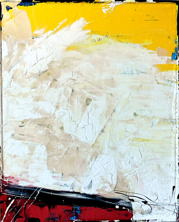 Painting titled "The Lines Between B…" by Steve Beck, Original Artwork