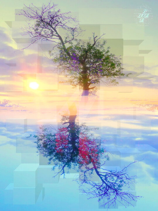 "Arbre-koan-01" başlıklı Dijital Sanat Lor Joyeaux tarafından, Orijinal sanat