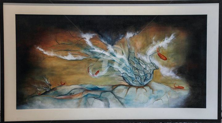 Painting titled "10603720-5900743744…" by Huma Shah, Original Artwork
