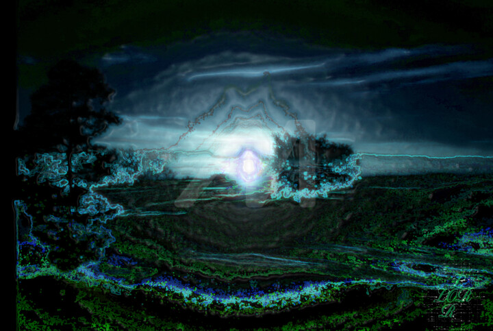 "L'espoir du clair o…" başlıklı Dijital Sanat Lor Joyeaux tarafından, Orijinal sanat, Fotoşoplu fotoğrafçılık