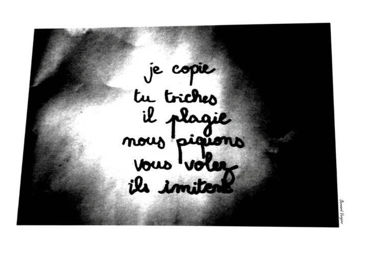 Photographie intitulée "Exercice De Simple…" par Bernard Vergier, Œuvre d'art originale