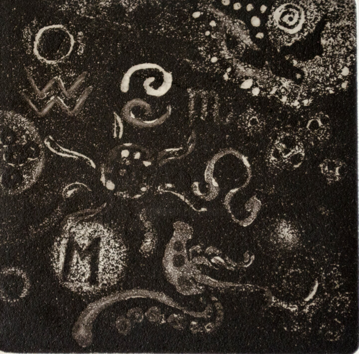 印花与版画,  3.9x3.9 in 