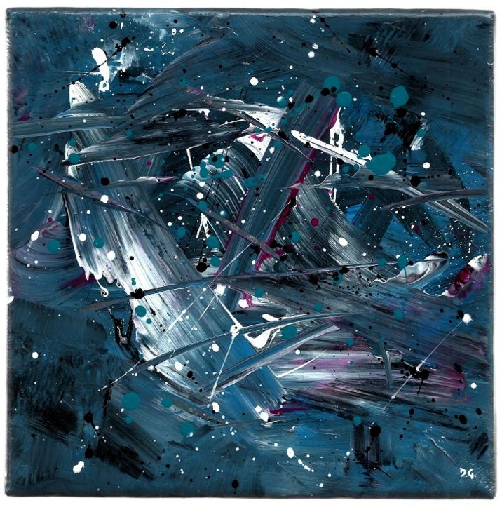 绘画 标题为“Transformations Int…” 由Davidian Gotis Abstraction Abstraite, 原创艺术品, 丙烯