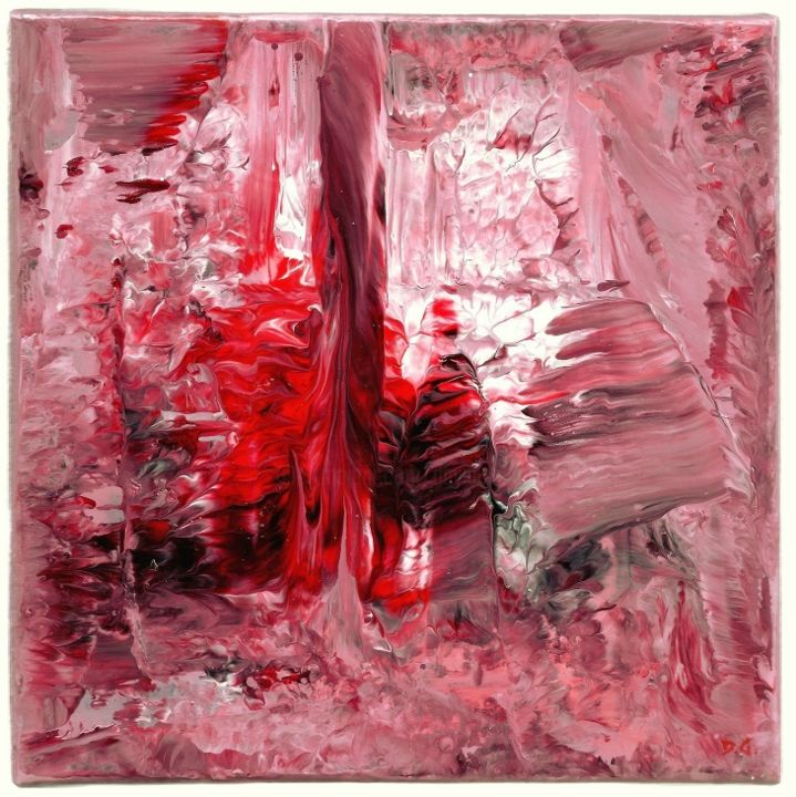 Painting titled "Totale Fusion (Inne…" by Davidian Gotis Abstraction Abstraite, Original Artwork, Oil