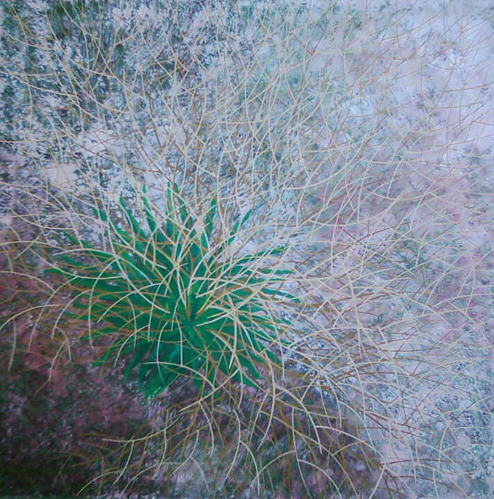 Topraklaşmış kumlarda (On the grounded sands) 绘画, 39.4x39.4 in
