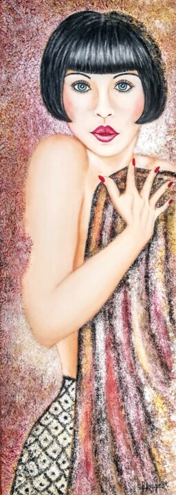Pintura titulada "GLAMOUR Nº 1" por Carmen G. Junyent, Obra de arte original, Acrílico