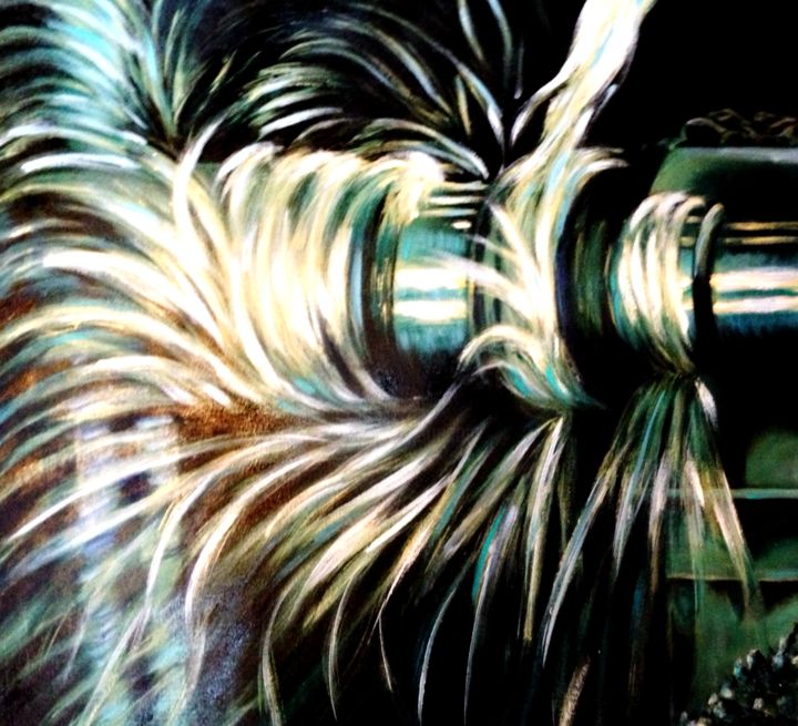 绘画 标题为“Power” 由Ferrand, 原创艺术品, 丙烯