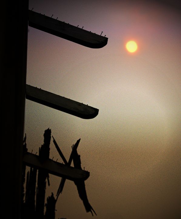 Photography titled "Time's Victim" by Jacqueline Fitzgerald Ruiz, Original Artwork