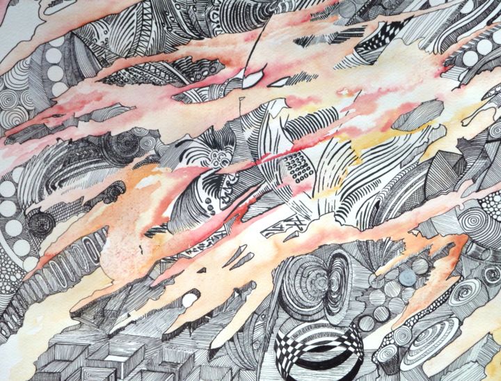 Dessin intitulée "p1060547.jpg" par Lapiche, Œuvre d'art originale