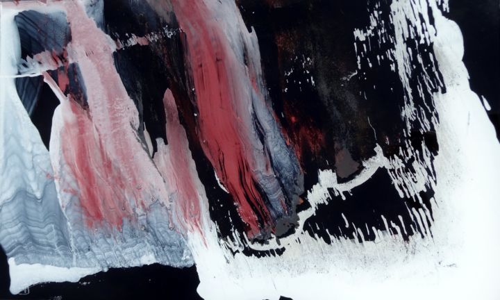 绘画 标题为“peinture-sur-verre-…” 由Jean-Jacques Houée, 原创艺术品, 丙烯