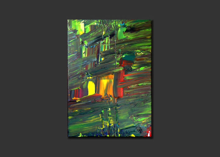 Schilderij getiteld "JUNGLE PARK" door Odl - Olivier Durand Lailler, Origineel Kunstwerk