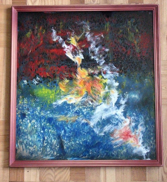 Painting titled "Танго" by Wowk, Original Artwork