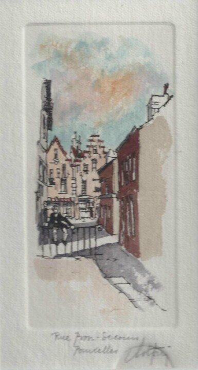 Printmaking,  5.8x2.8 in 