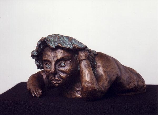Scultura intitolato "Mortificazione" da Gioba, Opera d'arte originale, Colaggio