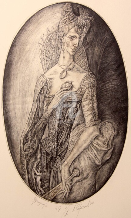 Courtesan Printmaking, 18.5x11.4 in