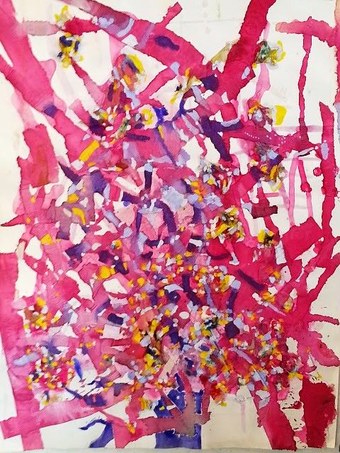 Série "Fragments" 2 图画, 27.6x21.7 in