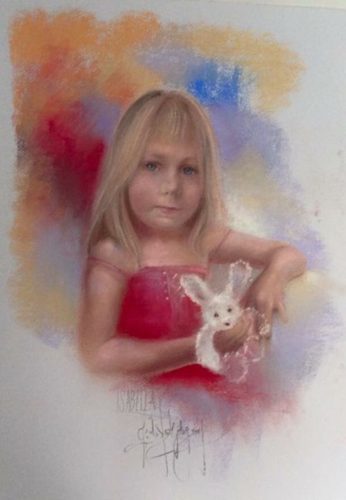 Painting titled "Isabella Commission" by L.Jakobsson, Original Artwork