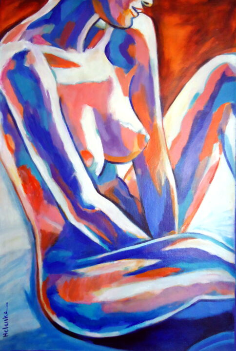 "Raw Beauty"" 绘画, 27.6x20.5 in