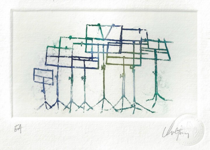 Chevalets Printmaking, 3.7x6.5 in