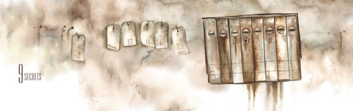 印花与版画 标题为“The End Of The Road” 由Gabrielė Venckutė, 原创艺术品, 其他