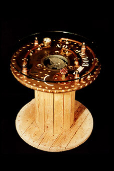 Sculpture titled "Table basse Touret" by Noart, Original Artwork