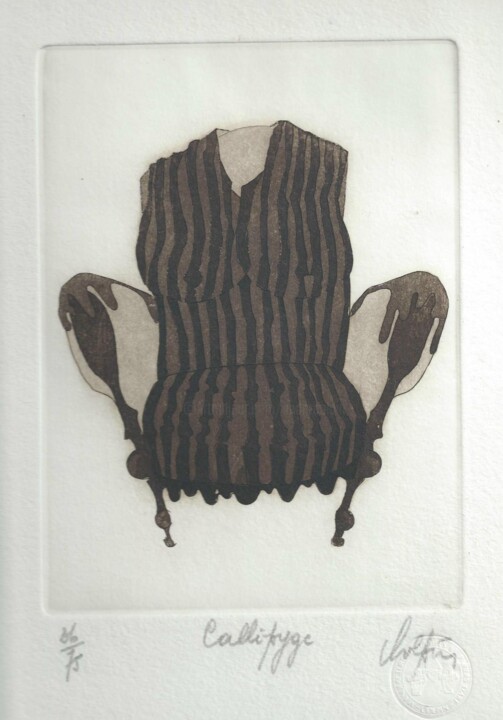Callipyge Printmaking, 7.9x5.7 in