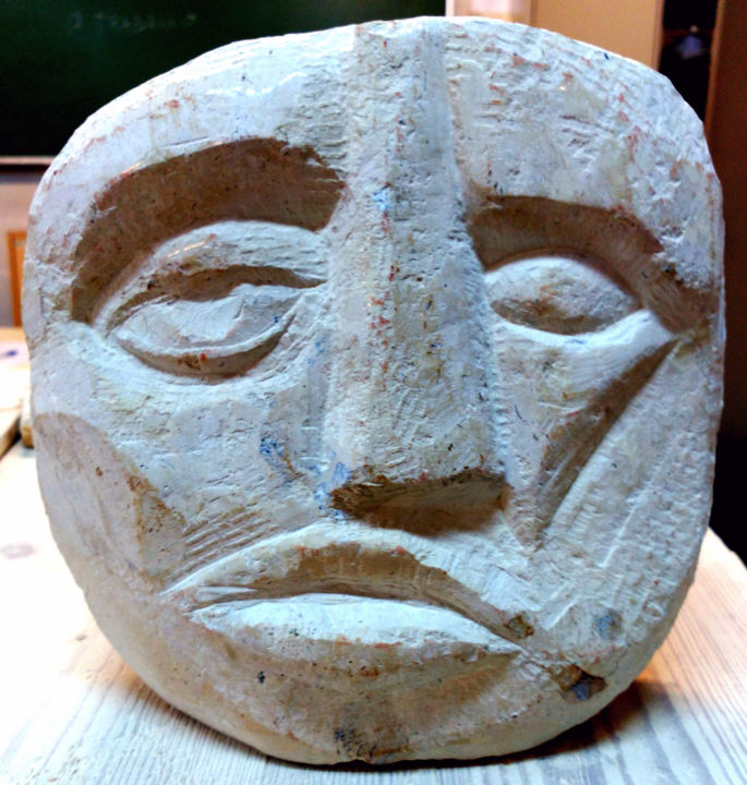 Sculptuur getiteld "Cara" door Nacho Martínez, Origineel Kunstwerk