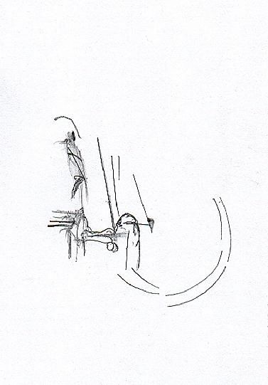 Drawing titled "Untitled" by Paul Louis Van Den Bergh, Original Artwork