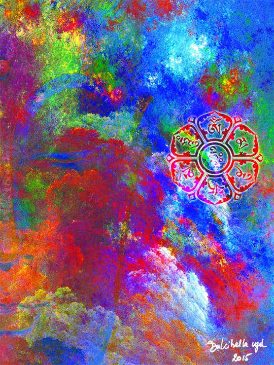 ART ET SPIRITUALITE - Fract 11 数字艺术, 31.5x23.6 in