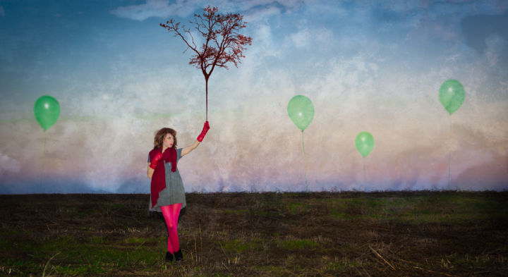 Fotografie getiteld "What's Next?" door Gudzovsky, Origineel Kunstwerk