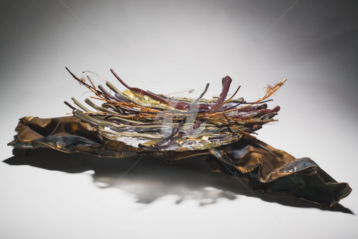 La fragilité mentale 雕塑, 15.8x47.2 in