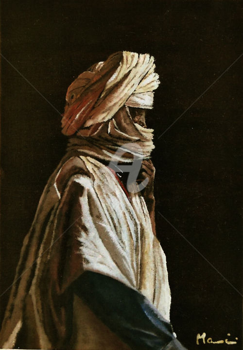 Painting titled "Riflessi" by Guido Mannini, Original Artwork, Oil