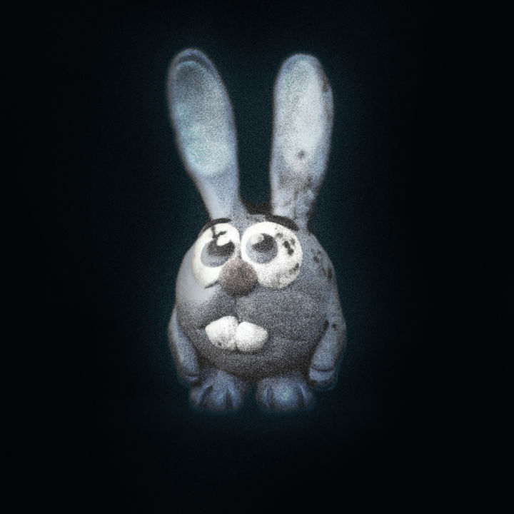 Photography titled "sky-rabbit" by Bubon, Original Artwork