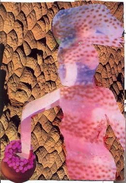 Collages intitulée "Ann Kinzelmann, USA…" par Ann Kinzelmann, Œuvre d'art originale