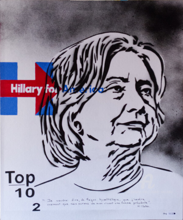 Hillary Clinton seconde