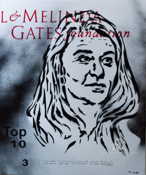 Mélinda Gates troisième