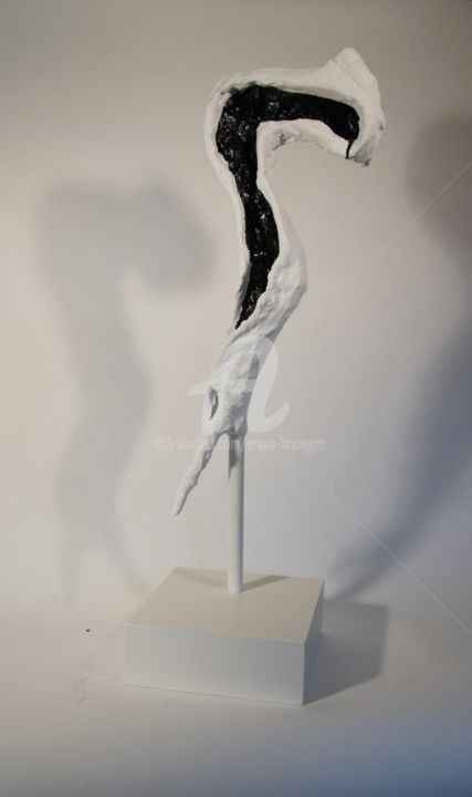 Traurig 雕塑, 36.6x13 in