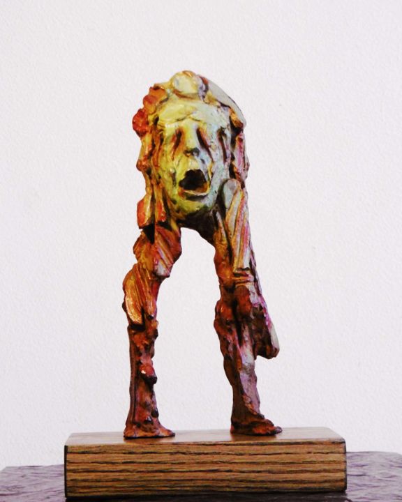 " NOUR " 雕塑, 8.3x4.7 in