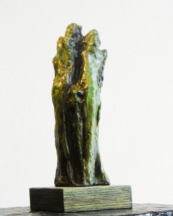 "LES ESPRITS I" 雕塑, 12.6x4.7 in