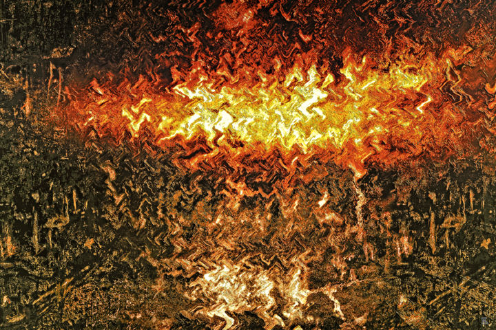 Digital Arts titled "Steel Merger" by J.H.M, Original Artwork, Digital Painting