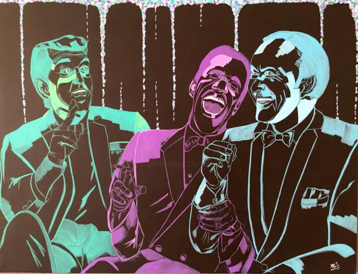 绘画,  35x45.7 in 